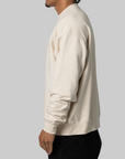 Wordmark Lightweight Crew - Bone