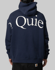 Jumbo Wordmark Hoodie - Navy