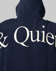 Jumbo Wordmark Hoodie - Navy
