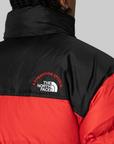 1996 Retro Nuptse Jacket - TNF Red/TNF Black