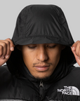 1996 Retro Nuptse Jacket - Smoked Pearl/TNF Black