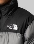 1996 Retro Nuptse Jacket - Smoked Pearl/TNF Black