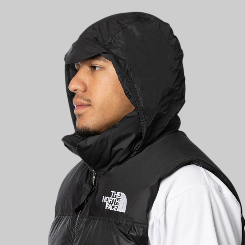 1996 Retro Nuptse Vest - Black