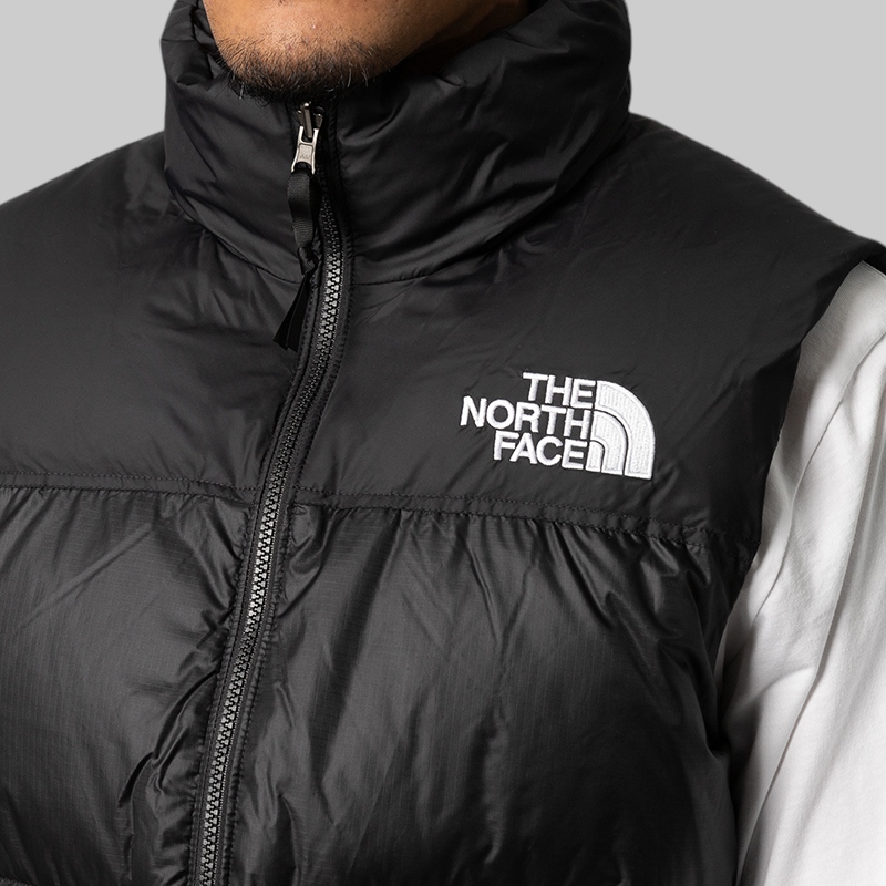 1996 Retro Nuptse Vest - Black