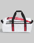 Base Camp Medium Duffel - White/Black/Elevation Red