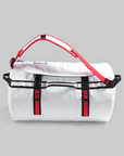 Base Camp Small Duffel - White/Black/Elevation Red