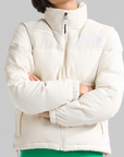 92 Ripstop Nuptse Jacket - White Dune