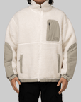 M66 High Pile Fleece Jacket - White Dune/Clay