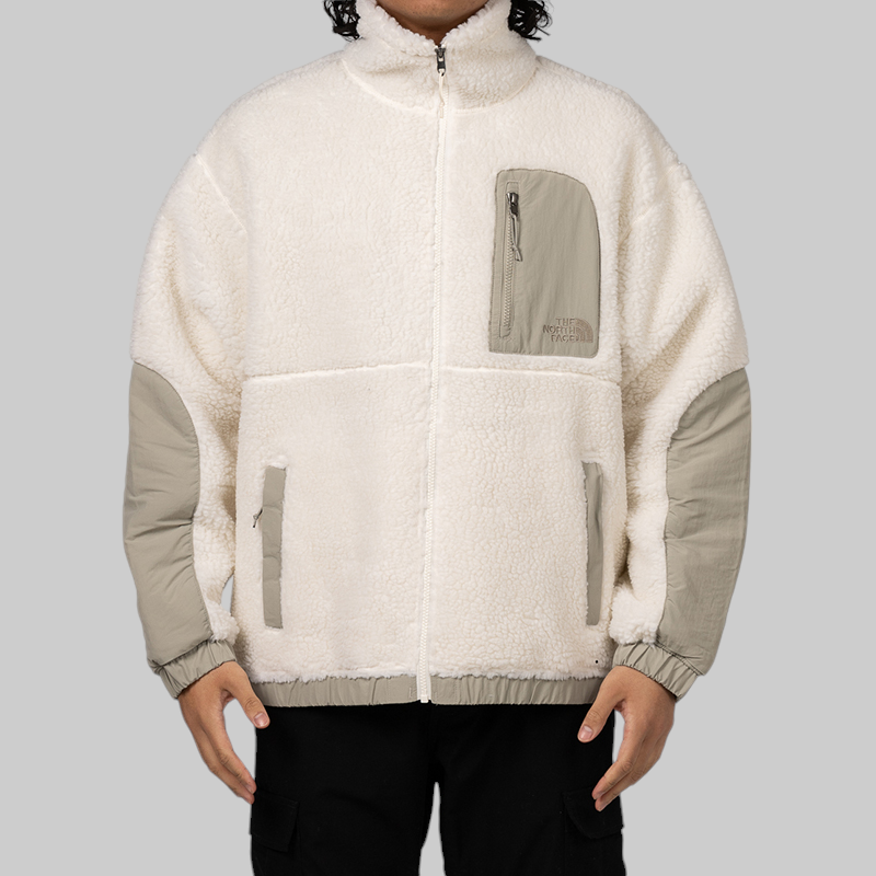 M66 High Pile Fleece Jacket - White Dune/Clay