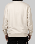 Heavy Weight Knit Crew - White Dune