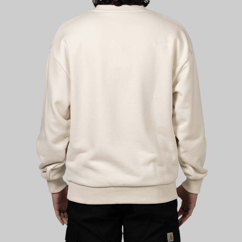 Heavy Weight Knit Crew - White Dune