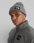 Salty Lined Beanie - Grey