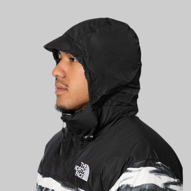 1996 Retro Nuptse Jacket - TNF Black Edge