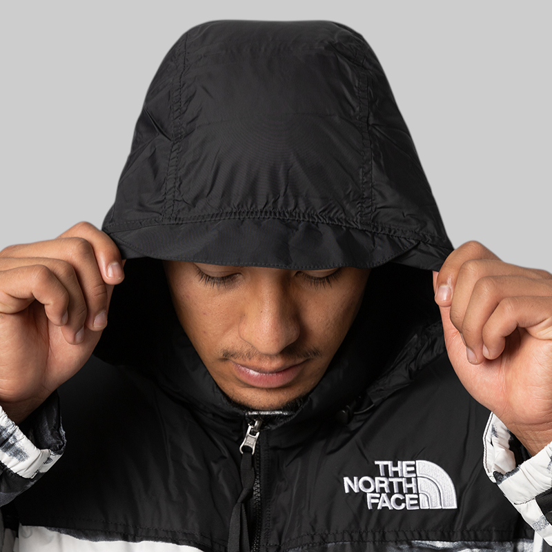 1996 Retro Nuptse Jacket - TNF Black Edge