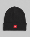 Red Box Beanie - TNF Black