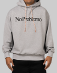 No Problemo Hoodie - Grey Marl