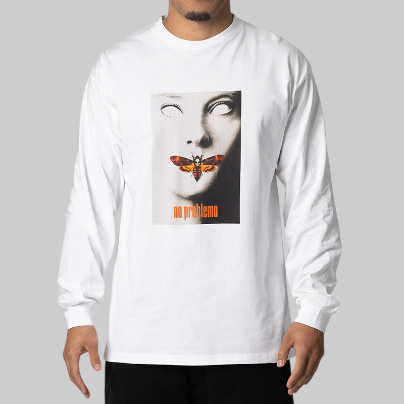No Silence Long Sleeve - White