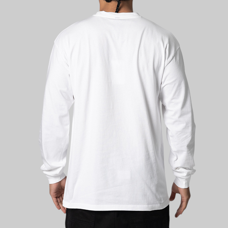 No Silence Long Sleeve - White