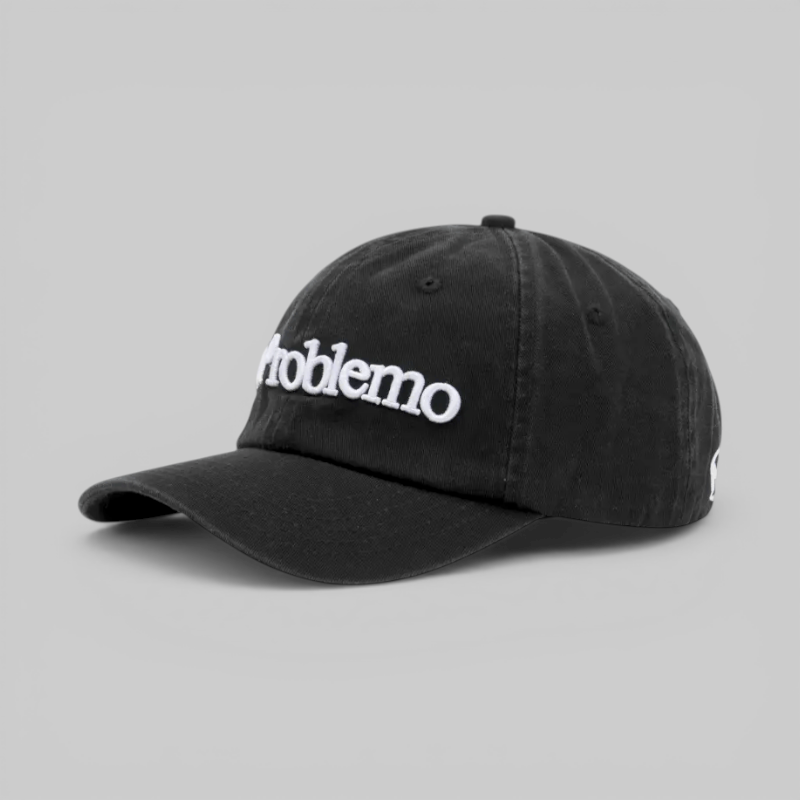 No Problemo Cap - Black