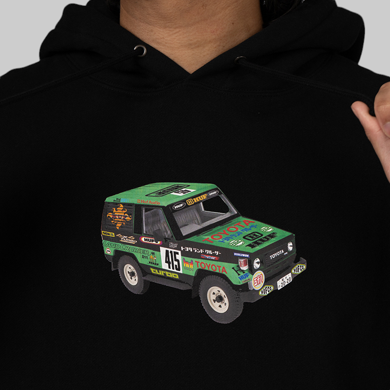 X Toyota Sahara Rally Hoodie - Black