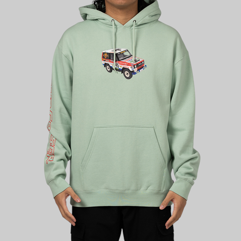 X Toyota Sahara Rally Hoodie - Spring Green