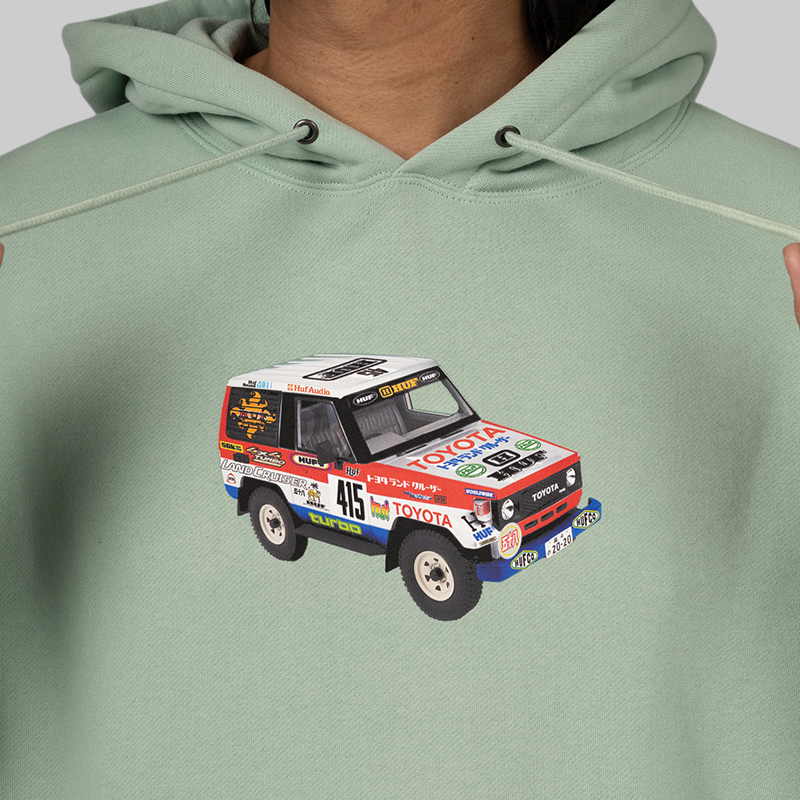 X Toyota Sahara Rally Hoodie - Spring Green