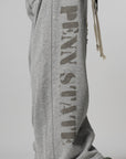 Retro 3 Layered Sweatpant - Melange Grey