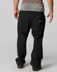 Retro 3 Layered Sweatpant - Black