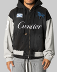 Cuntier Zip Hoodie - Black