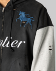 Cuntier Zip Hoodie - Black