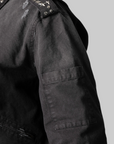 Studded Work Jacket - Black