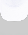 Stencil 5 Panel Hat - White