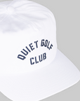 Stencil 5 Panel Hat - White