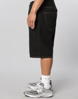 Denim Standard Short - Raw Black
