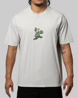 Man With Dot T-Shirt - Pigment Silver
