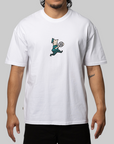 Man With Dot T-Shirt - White