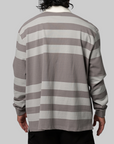 PK Stripe Rugby Top - Zinc