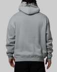 Crew Zip Thru - Blue Grey
