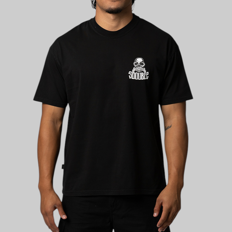 Skull T-Shirt - Pigment Black