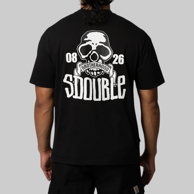 Skull T-Shirt - Pigment Black