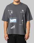 No Where To Go T-Shirt - Vintage Blue