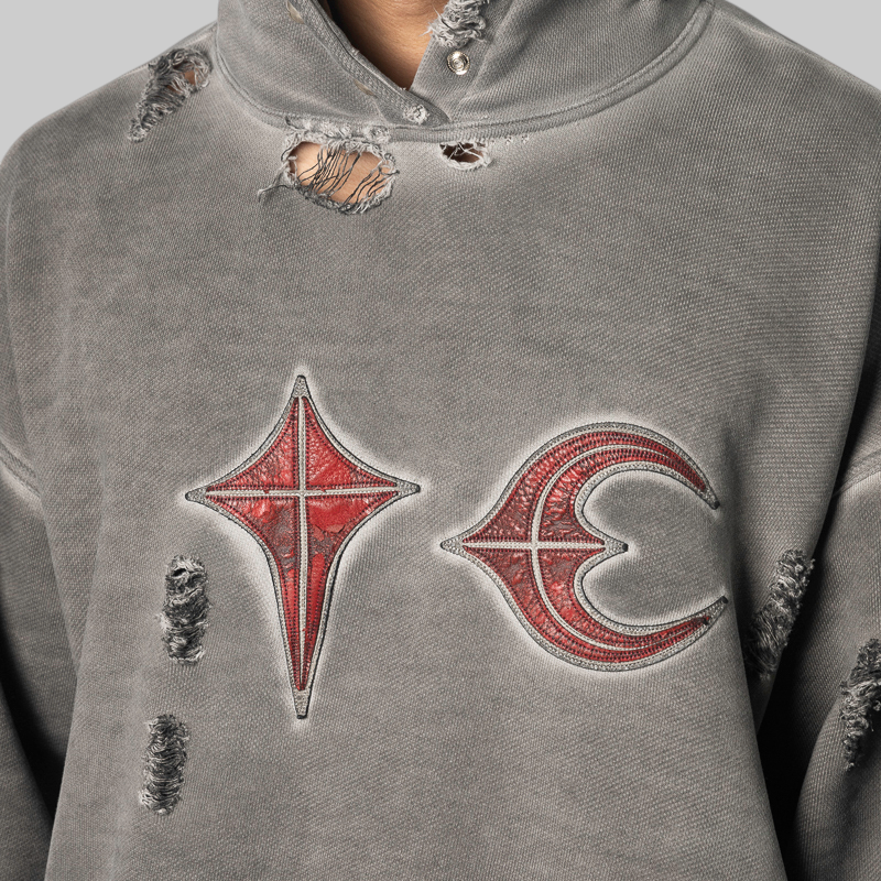 Rock Hoodie - Charcoal
