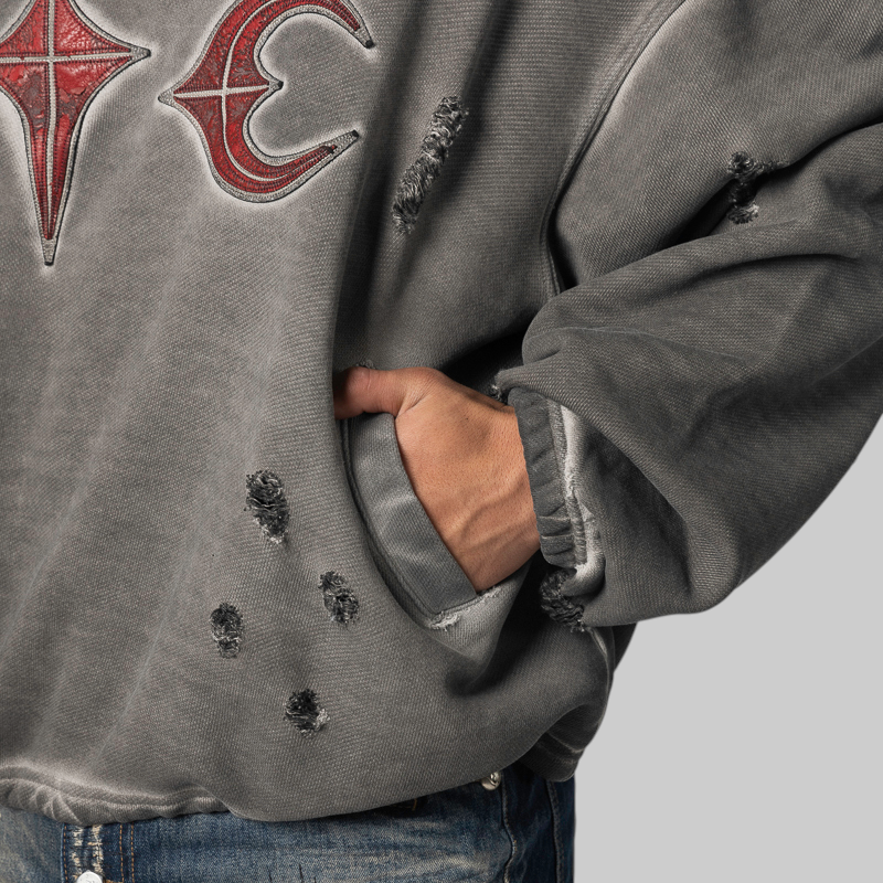 Rock Hoodie - Charcoal