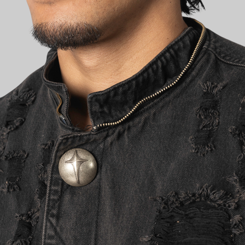 TC Hothead M-65 Jacket (removable hood) - Black