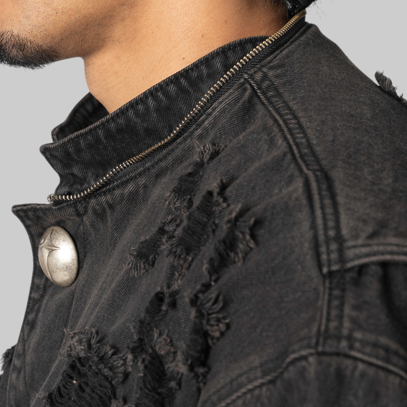 TC Hothead M-65 Jacket (removable hood) - Black