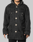 TC Hothead M-65 Jacket (removable hood) - Black