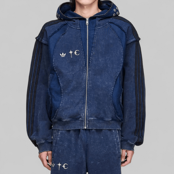X Thug Club Teamgeist Sweat Hoodie - Night Indigo – LOADED X Thug Club Teamgeist Sweat Hoodie - Night Indigo – LOADED