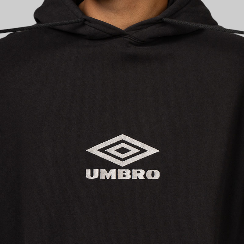 OG Logo Mask Hoodie Washed Black