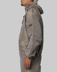Smock Check Anorak - Beige/Black