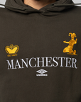 Manc Masked Hoodie - Dark Olive
